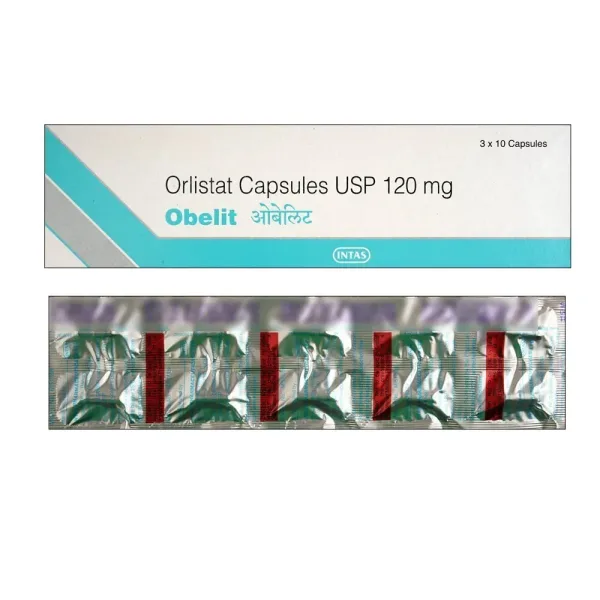 Obelit 120mg Capsule is a medicine used in the treatment of obesity.-RX Supply