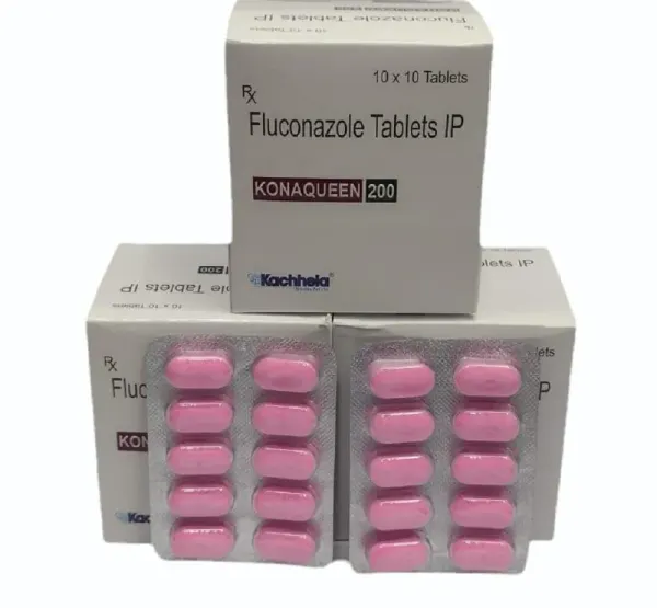 Fluconazole 200mg Tablet (Fluconazole) is used to treat fungal infections of the mouth-RX Supply