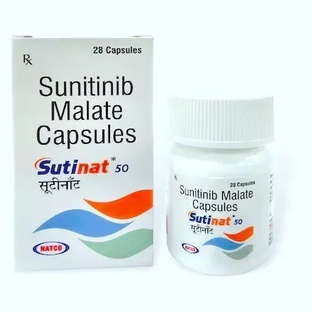 Sutinat 50 mg (Sunitinib) is a medicine used in the treatment of kidney cancer | RX Supply