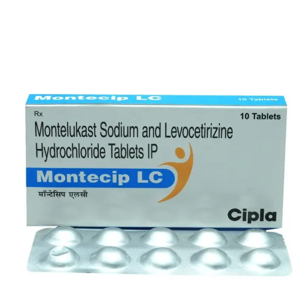 Montecip LC (Montelukast/Levocetirizine)