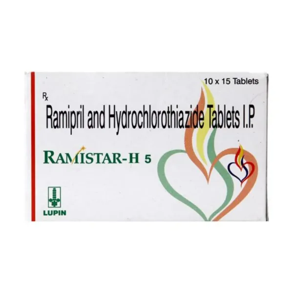 Ramistar-H Tablet (Ramipril and Hydrochlorothiazide) is a medicine used to treat hypertension-RX Supply