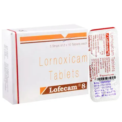 LOFECAM 8MG (LORNOXICAM) is an anti-inflammatory and pain relief medication used to treat a variety of conditions such as ost