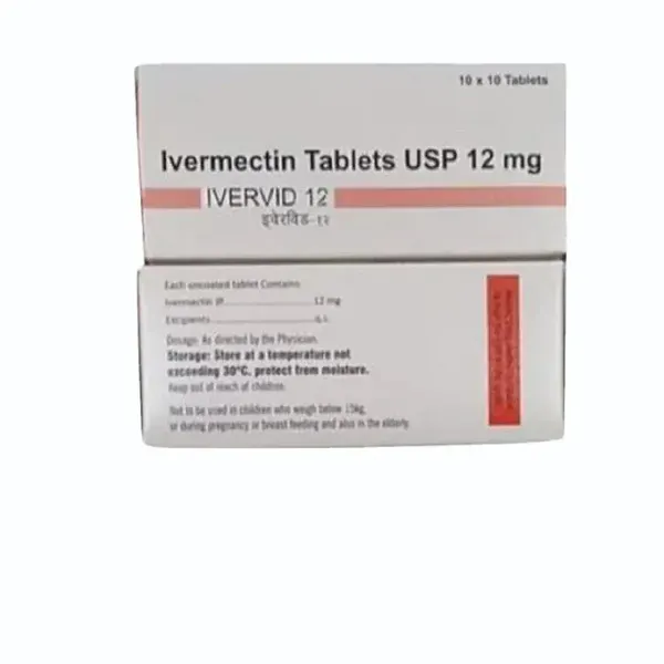 Ivervid Tablet 12mg (Ivermectin) is an antiparasitic medication. It is used to treat parasitic infections of your intestinal