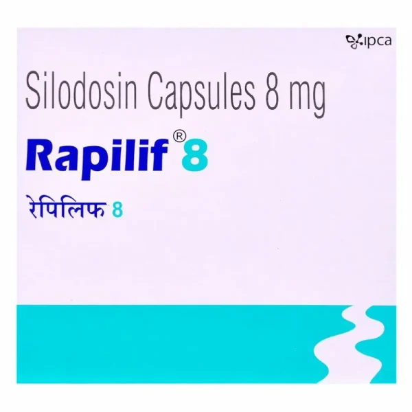 Rapilif 8mg Capsule (Silodosin) is an alpha-adrenergic antagonist that is used in the treatment-RX Supply