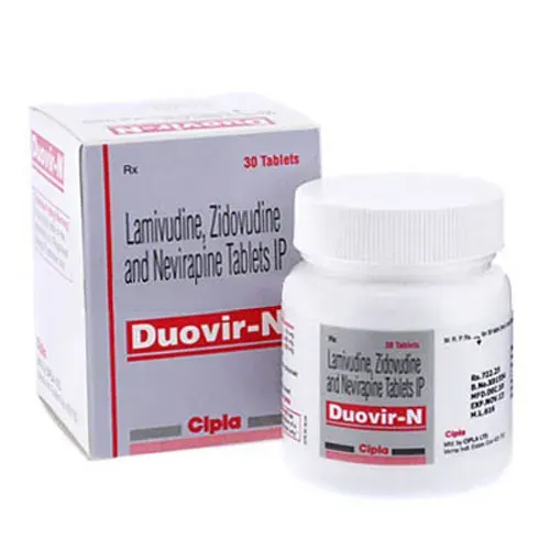 DUOVIR N 150 MG/200 MG/300 MG (LAMIVUDINE/ZIDOVUDINE/NEVIRAPINE) is a combination medicine