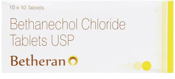 Betheran 25mg Tablet (Bethanechol 25mg) is used in the treatment of urinary retention-RX Supply