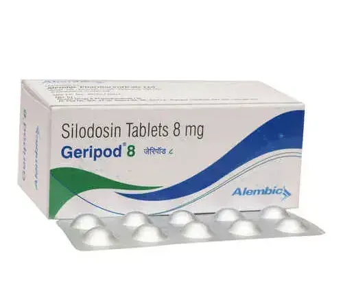 Geripod Tablet (Silodosin) is an alpha-adrenergic antagonist that is used in the treatment-RX Supply