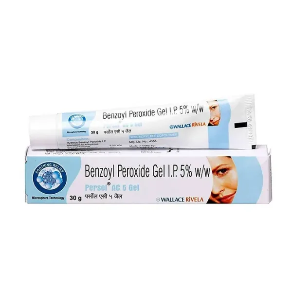 Persol Ac Gel 5% is a powerful acne treatment designed to effectively eliminate acne and blemishes.