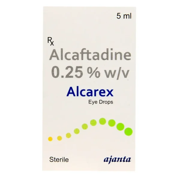 Alcarex Eye Drop (Alcaftadine) is an antihistaminic medication-RX Supply