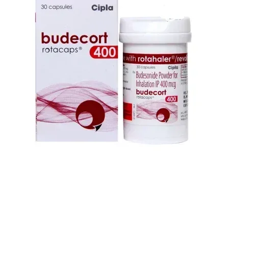 Budecort Rotacap 400 mcg (Budesonide) is used to prevent the symptoms of asthma | RX Supply