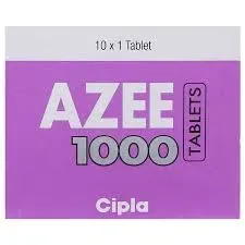AZEE 1000MG (Azithromycine) are a prescription medication used to treat a variety of bacterial-RX Supply