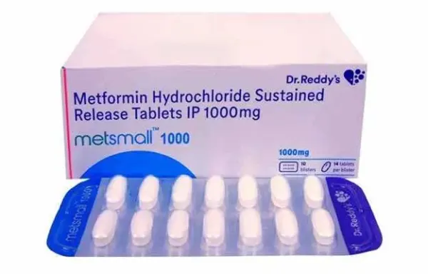 Metsmall 1000 SR (Metformin) is a medicine used to treat type 2 diabetes mellitus | RX Supply