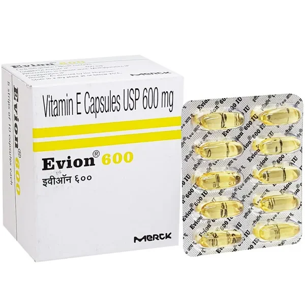 EVION is an essential Vitamin E supplement that helps maintain healthy skin, hair, and nails.
