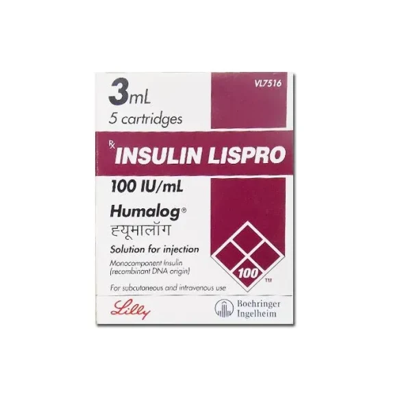 Humalog Solution for Injection (Insulin Lispro) is used to improve blood sugar control-RX Supply