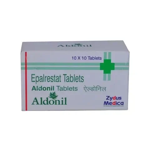 Aldonil Tablet (Epalrestat) is used to treat diabetic nerve pain. Poorly controlled diabetes-RX Supply