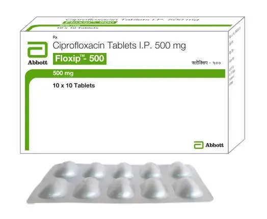 Ciprofloxacin 500mg (Floxip)