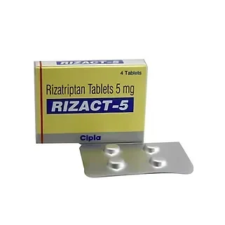 Rizact 5 Tablet is used in the treatment of acute attacks of migraine.