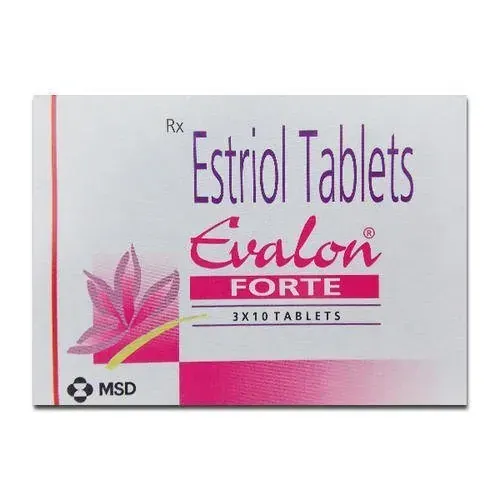 Evalon Forte 2 mg (Estradiol) is a hormone replacement therapy used to treat symptoms of menopause