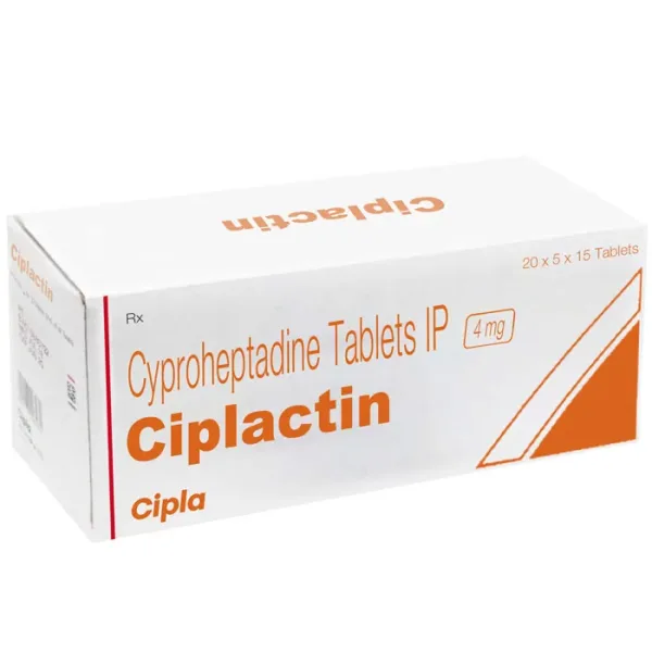 CIPLACTIN (Cyproheptadine) is an antihistamine used to treat allergies, hay fever, and other allergy-related conditions.