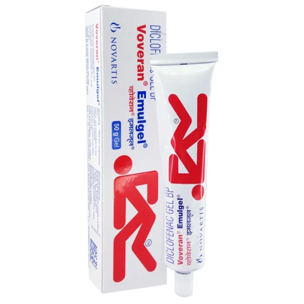VOVERAN EMULGEL is a topical relief cream for muscle and joint pain, containing 30g of diclofenac