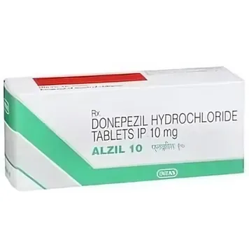 Alzil 10 Tablet is used to treat mild to moderate dementia in Alzheimer’s disease/RX Supply