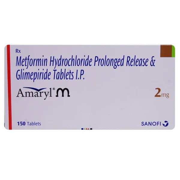 Amaryl M 2mg (Metformin /Glimepiride) belongs to a category of medicines known as anti | RX Supply
