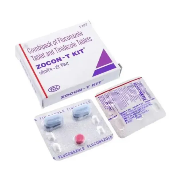Zocon-T Kit (Fluconazole/Tinidazole) is a combination medicine that is prescribed to treat various-RX Supply