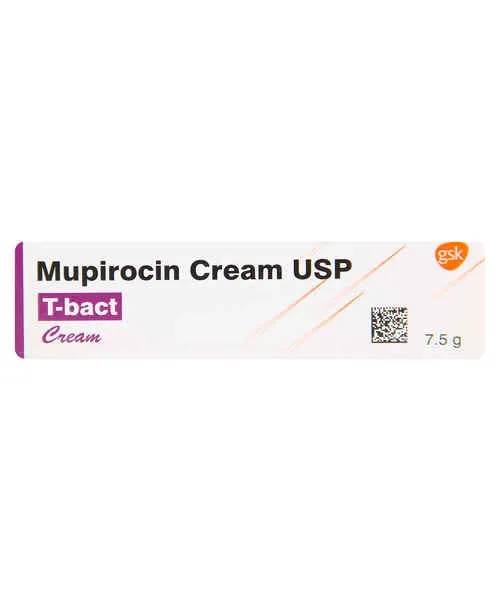 Mupirocin Cream 7.5 gm (T-bact) is an antibiotic medicine used to treat certain skin | RX Supply