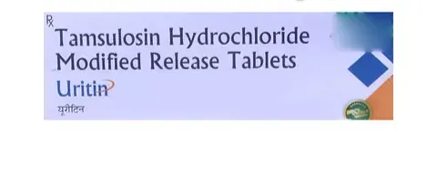 Uritin 0.4 Tablet (Tamsulosin 0.4mg) is an alpha-adrenergic antagonist that is used in the treatment -RX Supply