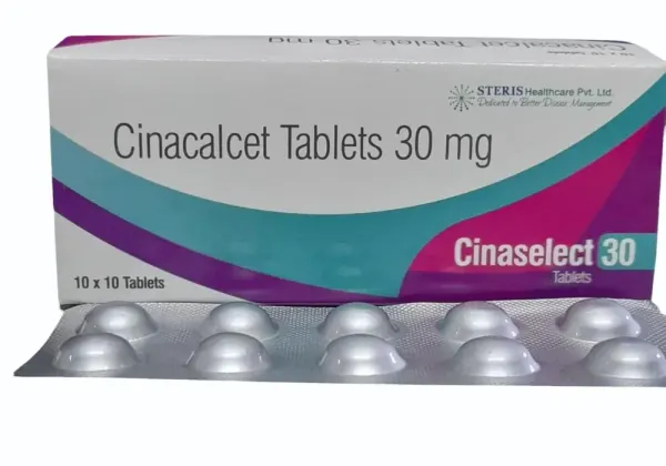 Cinaselect 30 mg (Cinacalcet) is used to treat high calcium levels in the blood | RX Supply