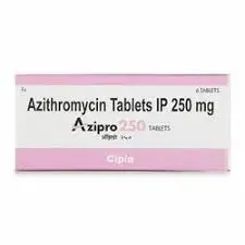 Azithromycin 250MG (Azipro) is an antibiotic used to treat various types of bacterial infections-RX Supply