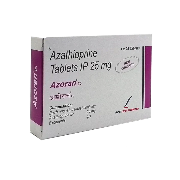 Azathioprine 25 Mg (AZORZN) belongs to a group of medicines called immunosuppressants | RX Supply