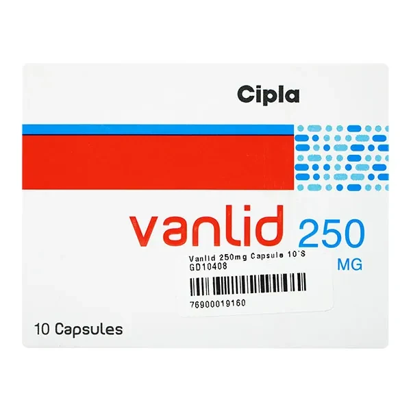 VANLID 250 MG (VANCOMYCIN) is an antibiotic used to treat a wide range of bacterial infections