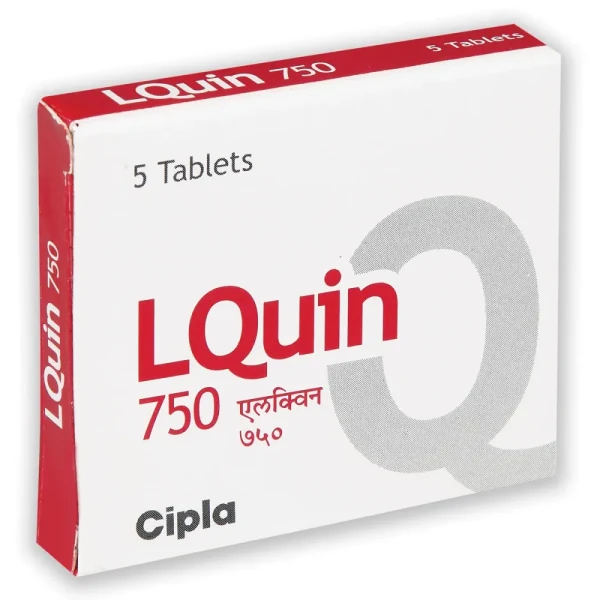 LQuin 750 Mg (Levofloxacin) is an antibiotic, used in the treatment of bacterial infections | RX Supply