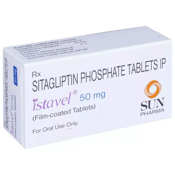 Sitagliptin 50 Mg (istavel) is a medicine used to treat type 2 diabetes mellitus | RX Supply