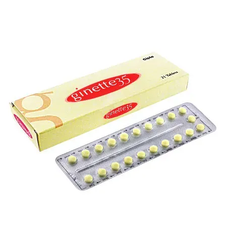 GINETTE (CYPROTERONE/ETHINYL ESTRADIOL) is an oral contraceptive containing a combination of cyproterone and ethinyl estradi