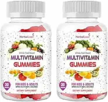HerbalLeaf Multivitamin Gummy is a health supplement packed with essential vitamins and minerals