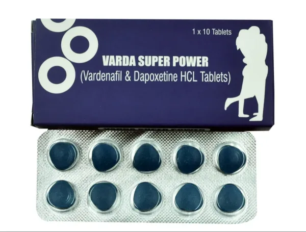 Varda Super Power (Vardenafil/Dapoxetine) is an approved medicine in the United States | RX Supply