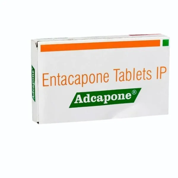 Adcapone Tablet (Entacapone) is used in the treatment of Parkinson's disease-RX Supply