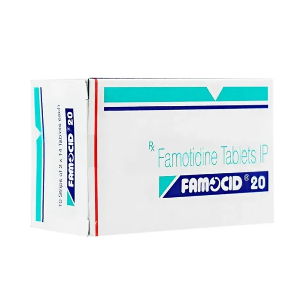 Famocid (Famotidine) is an over-the-counter medication used to treat heartburn, acid reflux, and ulcers