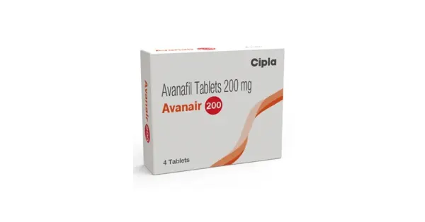 Avanair 200 mg Tablet is used to treat erectile dysfunction in men.-RX Supply