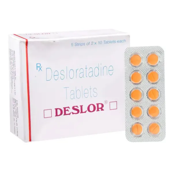 DESLOR (DESLORATADINE) is an antihistamine used to treat seasonal and year-round allergies and hives.