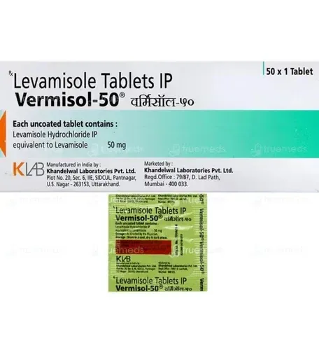 Vermisol 50 Tablet (Levamisole) belongs to the group of medicines known as immune | RX Supply