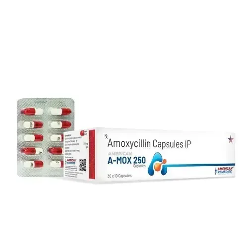 A-Mox 250mg (Amoxicillin) is used to treat bacterial infections in many different parts | RX Supply