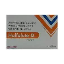 Halfolate-D Softgel Capsule has combined benefits of mecobalamin (a form of Vitamin B12)
