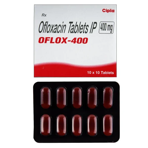 Oflox 400 Mg (Ofloxacin) is an antibiotic that helps treat bacterial infections | RX Supply