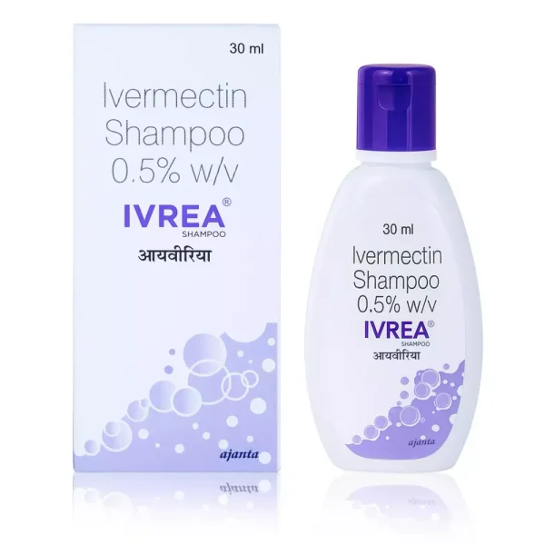 Ivermectin 0.5% w/v (Ivrea) Shampoo is a formulation containing-RX Supply