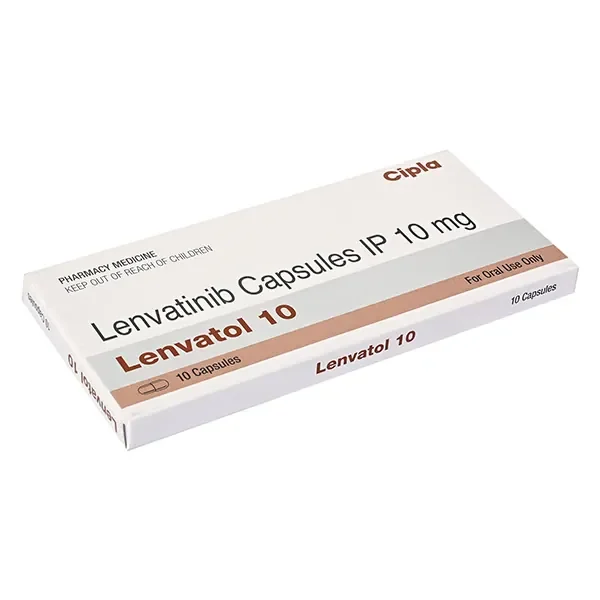 Lenvatol 10 mg (Lenvatinib) is used to treat certain types of cancers like differentiated-RX Supply