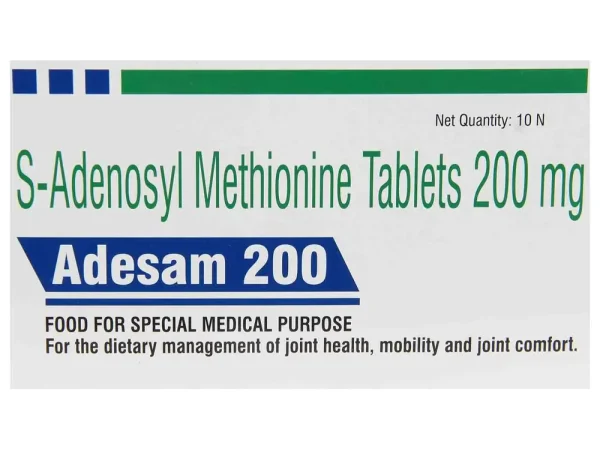Adesam 200 mg Tablet is a medicine used for the treatment of liver disease associated with reduced-RX Supply