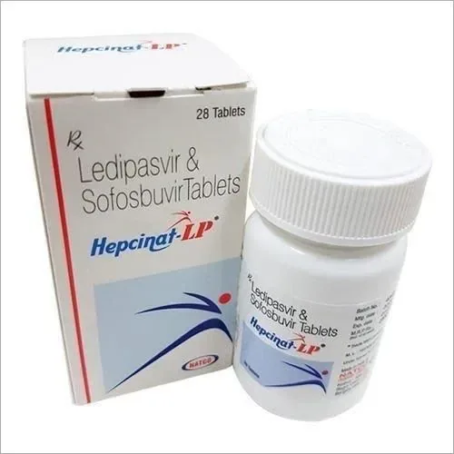 Hepcinat LP 400 mg/90 mg (Sofosbuvir/Ledipasvir) is a combination of two antiviral medicines | RX Supply